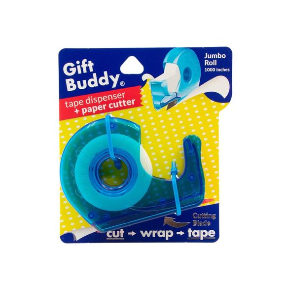 Gift Buddy Multipurpose Tape Dispenser with Built-In Cutting Blade, Set of 3 - Picture 6 of 7